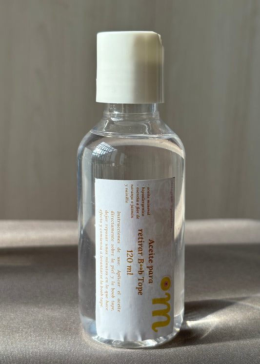 Aceite para retirar boob tape