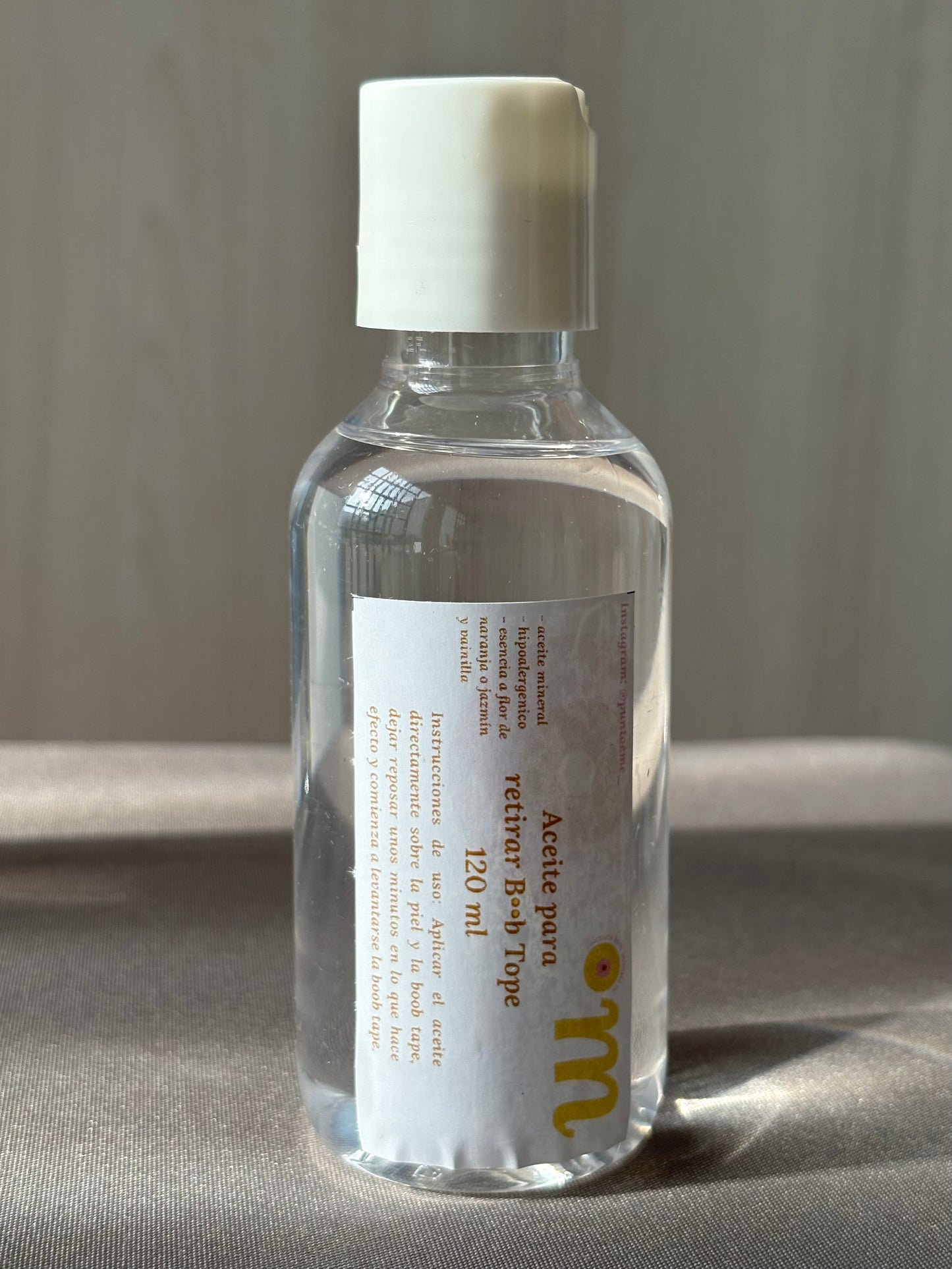 Aceite para retirar boob tape