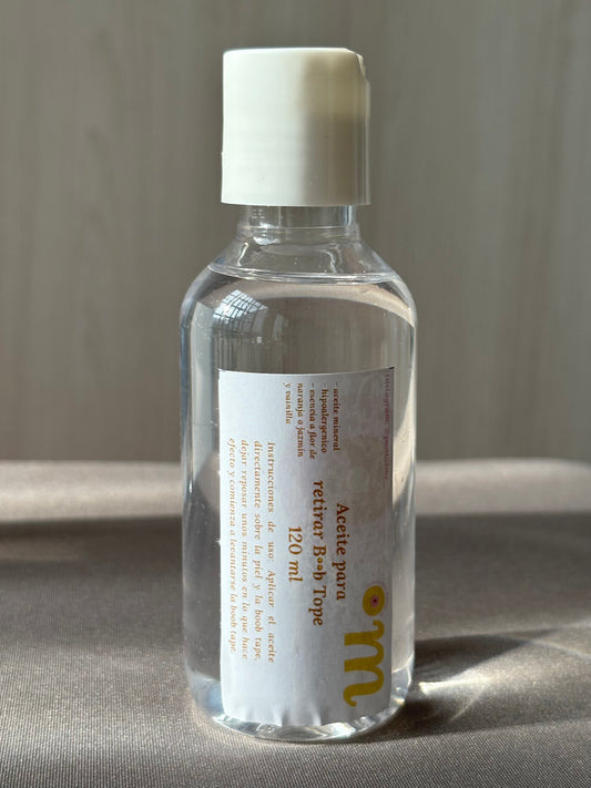 Aceite para retirar boob tape